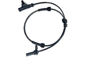 Sumjig 1 PC Car ABS Wheel Speed Sensor, Cable Type Flexible Left Rear ABS Sensor, Standard Original Specification Replacement Part Number 3630050U2010, Compatible with Heyue Models (Black)