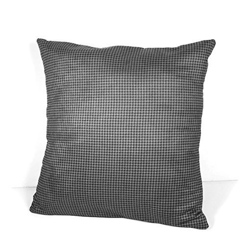 Amazon Com Faux Suede Herringbone Throw Pillow Cover Grey And