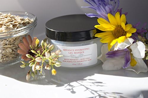 97.5% Natural &amp; 72% Organic Fragrance Free Hydrating Gel Face Mask with Hyaluronic Acid - Best Pore Minimizer, Gentle Facial Treatment For Nourish Hydrated,Healthy, Refreshed Clean Skin,4. FL.Oz