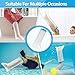 UpGoing Waterproof Leg Cast Cover for Shower Bath, Shower Cast Protector Watertight Bag Covers for Broken Surgery Leg Foot Ankle Wound and Burns - Half Leg Size (25