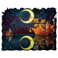 Artifact Puzzles - Nadiezda Night Ship Wooden Jigsaw Puzzle