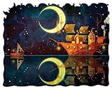 Artifact Puzzles - Nadiezda Night Ship Wooden Jigsaw Puzzle