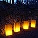 LumaBase 50112 12 Count Plastic Luminaria Bags, Tan