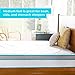 Linenspa 10 Inch Memory Foam and Spring Hybrid Mattress - Medium Feel - Bed in a Box - Quality Comfort and Adaptive Support - Breathable - Cooling - Perfect for a Guest Bedroom - King Size