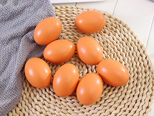 Holzeier Nesteier für Hühner, Künstliche Holzeier Helfen Beim Legen, Landwirtschaftliches Werkzeug für Geflügel 5 Pcs – Bild 4