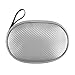 Geekria Headphone Pouch Compatible with Beats Solo 4/3/2/HD, Studio Pro/3, Replacement Protective Travel Carrying Bag with Cable Storage (Silver)