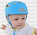 Eyourhappy Infant Baby Toddler Safety Helmet Headguard Hat Adjustable Safety Protective Harnesses Cap (Blue)
