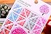 ONOR-Tech 160/ Pkg Self-adhesive Photo Corner Sticker for Diary, Album, Scrapbooking, Craft, 4 Color Sheet/Pkg (Style-1)