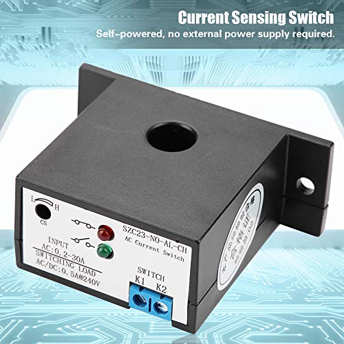 Current Sensing Switch, Normally Open Current Sensing Relay Adjustable