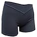 Everbellus Butt Lifter Boy Shorts Tummy Control Panties Black L