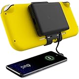 for Nintendo Switch Lite Attached Power Bank, Marval.P GuliKit Battery Master, 5000mAh 5V/2.5A Flash Rechargeable Tech, Backu