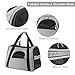 Pedy Pet Carrier, Airline Approved Dog Carrying Bag with Fleece Bedding for Dogs and Cats
