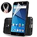 JH-Wireless BLU Life one X3 Case, [Shock Absorption] Drop Protection Hybrid Dual Layer Armor Protective Case Cover with [Premium Screen Protector] for BLU Life One X3 (Black)