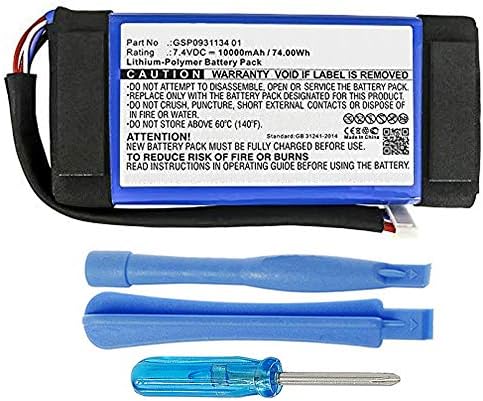 Akku für JBL Boombox JEM3316 JEM3317 JEM3318 - GSP0931134 01 - 10000mAh Akku für JBL Boombox JEM3316 JEM3317 JEM3318 - GSP0931134 01 - 10000mAh