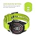Fashioneey Compatible with Garmin Fenix 5s Band, 20mm Soft Silicone Wristband Replacement Strap with Quick Release Connectors Compatible for Garmin Fenix 5s/ Fenix 5s Plus Smart Watch