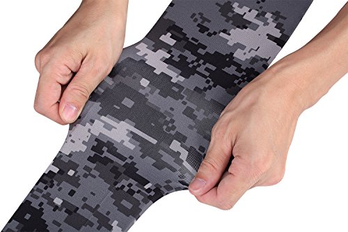 JIUSY 1 Paris - Camouflage Elastic Sports Arm Sleeves Cool Sun Block UV Protection Tattoo Cover Arm Warmer for Cycling Motorcycle Bicycle Baseball Basketball Size Samll S-CamoXT-17 - Thumbnail 6