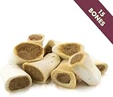 T. Forrest Air-Dried 3" Chicken Filled Bones for Dogs 15 Pack UK Made view 2
