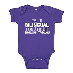 I Can Cry in English and Tagalog Filipino Baby