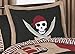 Sweet Jojo Designs 3-Piece Treasure Cove Pirate Children's Full/Queen Boys Bedding Set
