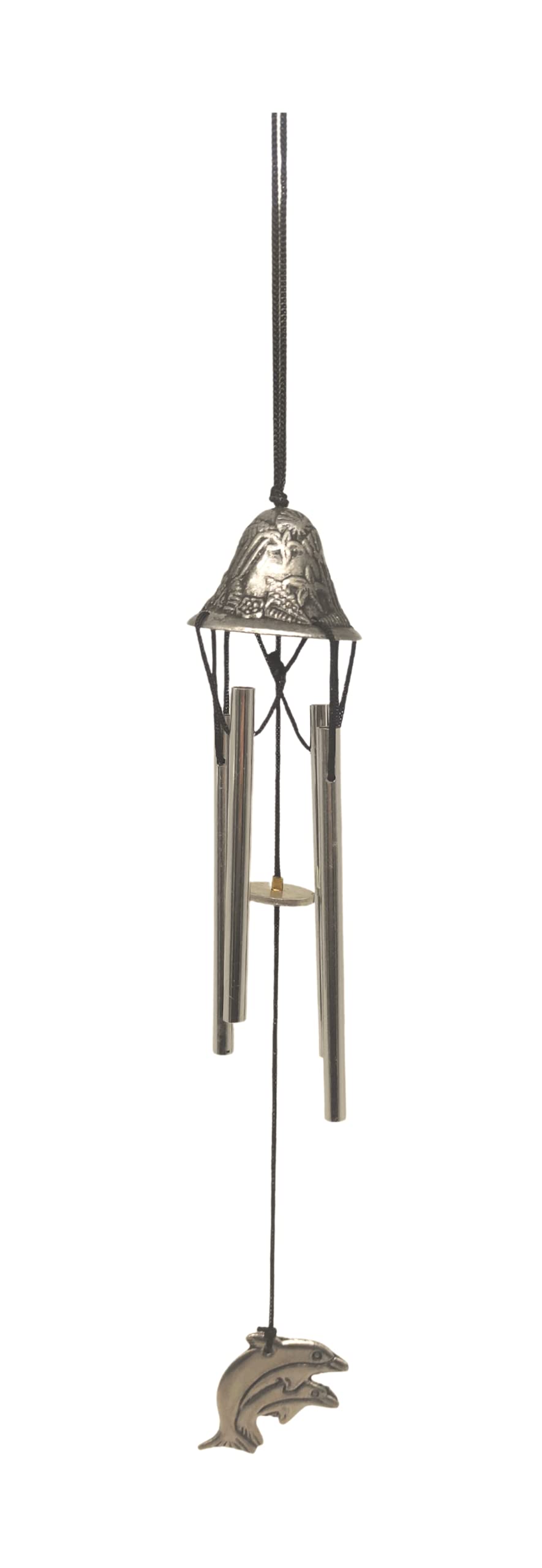 SusggO Metal Wind Chime Wind Chimes Wind Chime Garden Window Front Door Relaxation Decoration Handmade Craft (35cm Metal Dolphins)
