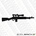 Brickarms M21 Sniper Rifle (Black)