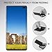 Welmax Galaxy S10 Plus Privacy Tempered Glass Anti-Spy Screen Protector [3D Curved] [Case Friendly] [9H Hardness] for Samsung Galaxy S10 Plus / S10+ (Black)