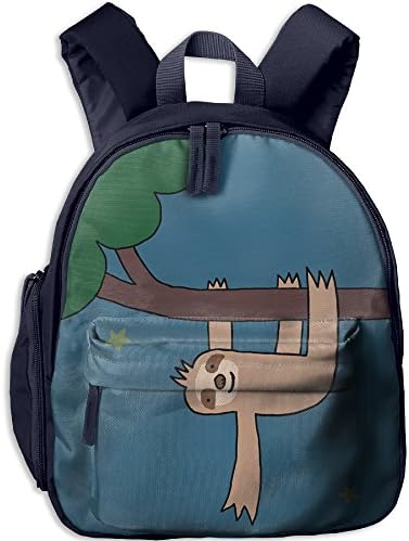 Sloth School Backpack Cute Pattern Shoulder Bag For Kids