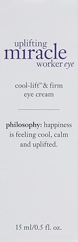 philosophy uplifting miracle worker eye cream
