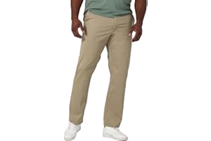 Lee Mens Big & Tall Extreme Motion Flat Front Regular Straight Pant