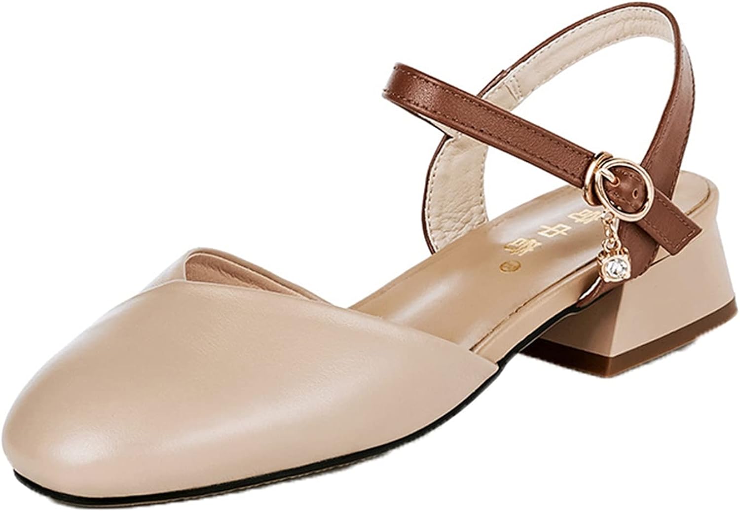 Amazon.com | Women Sandals Comfy Wedding Party Dress Shoes Ankle Strap Closed Toe Summer Ladies 