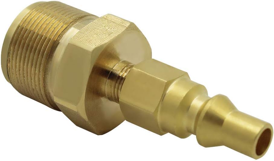 MENSI 1/4" Quick Connect Disconnect Plug with 1lb Bottle