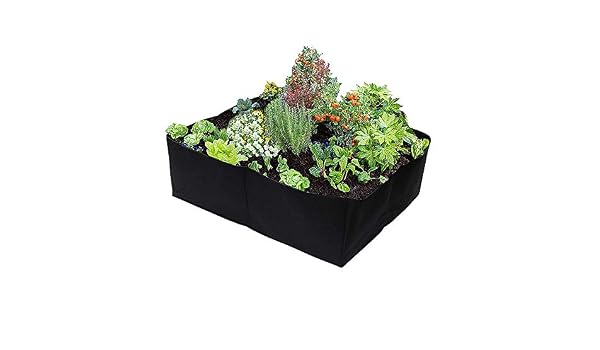 Seika - Maceta de jardín con 4 Rejillas divididas para Plantar ...