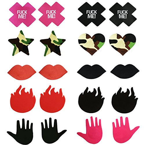 Self Adhensive Nipple Covers Disposable Lingerie Breast Pasties Petals