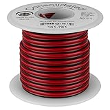 Consolidated 18 AWG 2-conductor Power Speaker Wire 25 ft. (Red/Black)