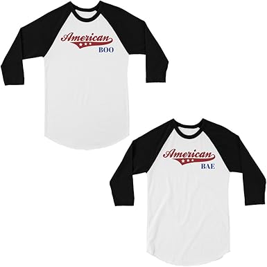camisetas de beisbol para parejas