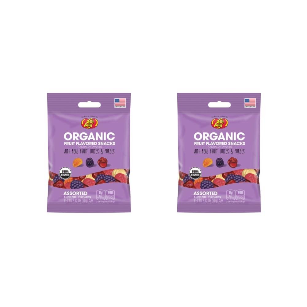 Jelly Belly Organic Fruit Flavored Snacks Rainforest