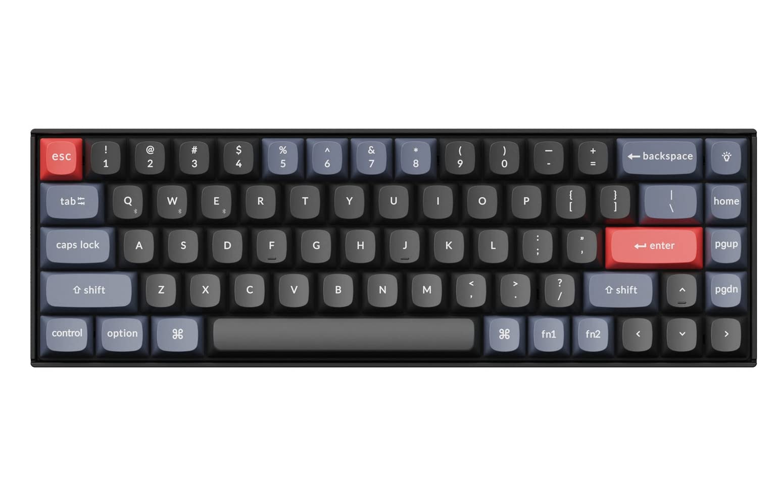 Keychron K6 Pro QMK/VIA Wireless Mechanical Keyboard, Hot-Swappable Custom Programmable Macro Wired Keyboard with Keychron K Pro Brown Switch, White Backlit, PBT Keycaps for Mac Windows Linux