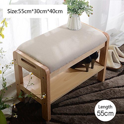 Nclon Storage Bench With Drawers & Seat Cushion, Shoe Cabinet Storage Unit Bench,Contemporary Entryway Bench With Shoe Storage And Seat-B small