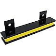 Master Magnetics AM5PLC Magnetic Tool Holder, 6-Inch Wide, 20-Pound Per Inch, Black Powder Coat with Yellow Stripe