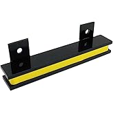 Master Magnetics AM5PLC Magnetic Tool Holder, 6-Inch Wide, 20-Pound Per Inch, Black Powder Coat with Yellow Stripe