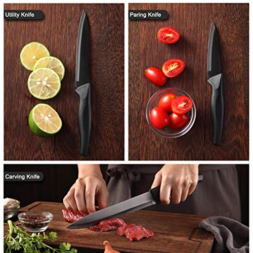 Wanbasion-6-Pieces-Matte-Black-Titanium-Plated-Knife-Set-Stainless-Steel-Forged-Kitchen-Knife-Set-Sharp-Professional-Knife-Set-with-Sheath-Scratch-Resistant-And-Rust-Proof-For-Chef-Cooking-Cutting