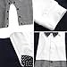 Baby Boy's Jumpsuit Romper 3Pcs Newborn Gentleman Formal Tuxedo Suit Outfit Set