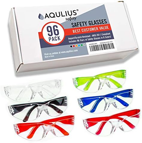 box of safety glasses