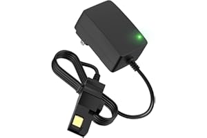 IBERLS 12V for Power Wheels Battery Charger, Replacement 12 Volt Charger for Fisher Price Ride On Toys with Gray Battery and Orange Top Battery, Features LED Indicator, 6.5 FT Adapter Cord