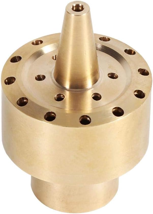 1/4" / 1/2" / 3/4" Fountain Nozzle Heads,Brass Column Multi Direction