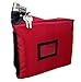 Prescription Medication Bag Combination Keyed Lock Travel Case (Red)