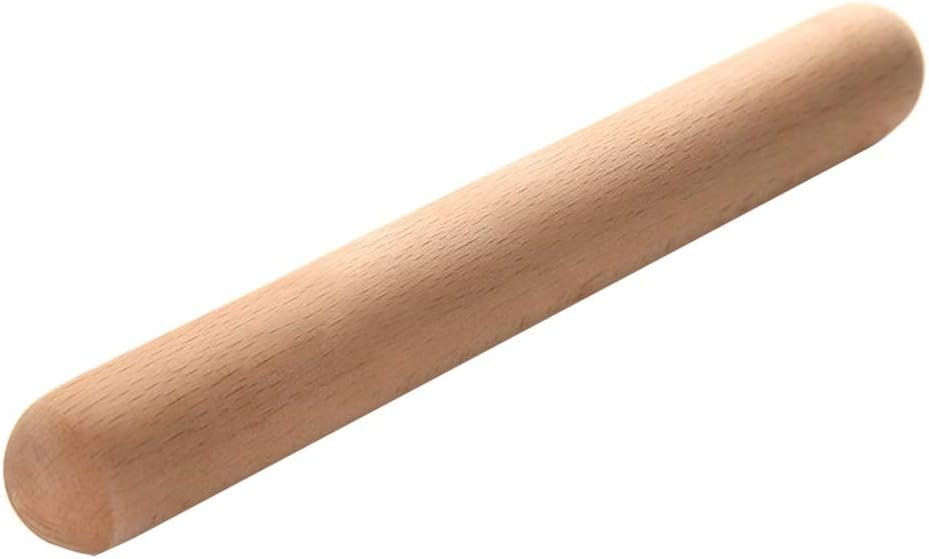 Wooden Rolling Pin Rolling Dumpling Skin Household Small Large Noodle Stick Rolling Dumpling Skin Rolling Noodle Stick (Size : 60cm)