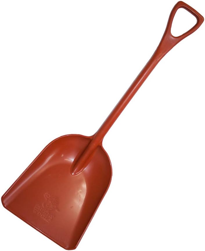 Bully Tools 92802 42" 100 Poly Scoop Shovel with DGrip