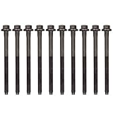 ECCPP Replacement for Head Bolts Set for 1992-2004 Ford Escort Mercury Tracer 1.9L 2.0L SOHC Engnine Head Gasket Bolt