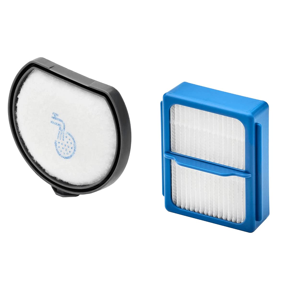 AEG ASKQX9 Filter Set consisting of 1x Fine Dust Filter & 1x Exhaust Filter, Washable & Reusable, Suitable for QX9 Cordless Vacuum Cleaner